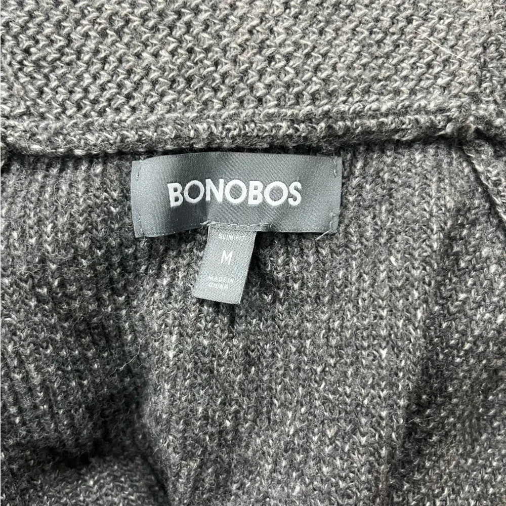 Bonobos Shawl Collar Cardigan Men’s Sweater Merino Cashmere Blend Grandpacore M